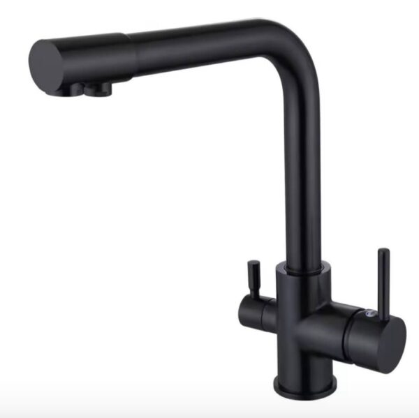 Baterie bucătărie cu filtru apă negru